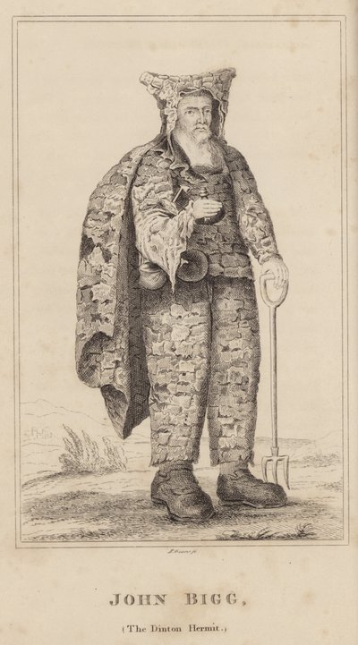 John Bigg, Dinton-eremitten av English School