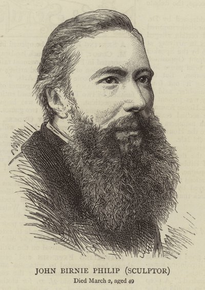 John Birnie Philip, skulptør (gravering) av English School