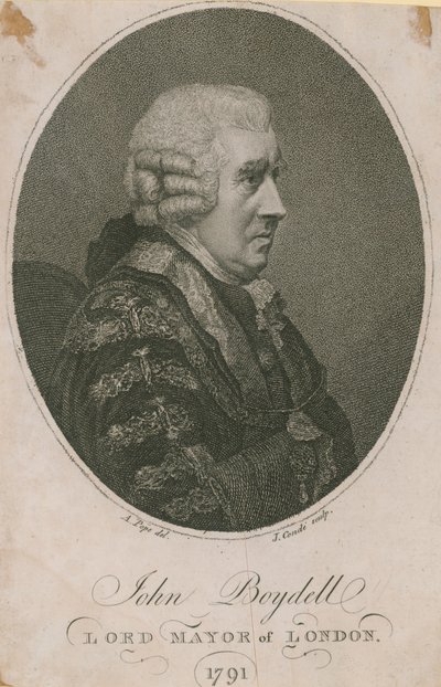 John Boydell, Lord Mayor of London 1785 av English School