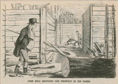 John Bull nyter utsikten i parkene sine av English School