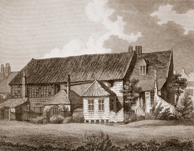 John Bunyans møtehus, tidlig på 1800-tallet av English School