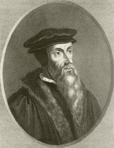 John Calvin av English School