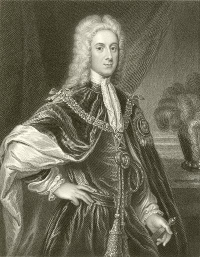 John Campbell, hertugen av Argyll og Greenwich av English School