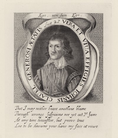 John Clavel (gravering) av English School
