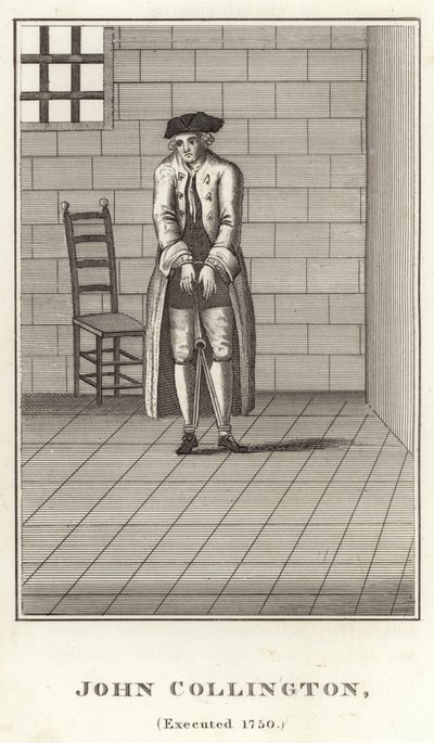 John Collington, henrettet 1750 av English School