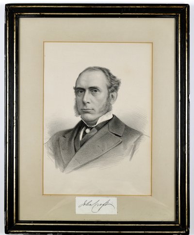 John Croft (innrammet trykk) av English School