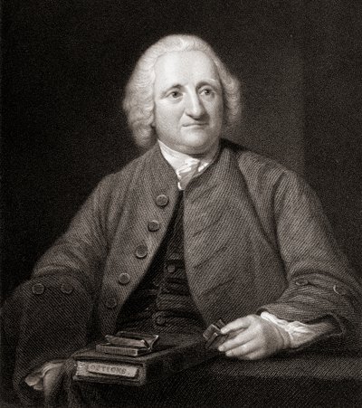 John Dollond (1706-61) fra Gallery of Paintings, utgitt i 1833 av English School