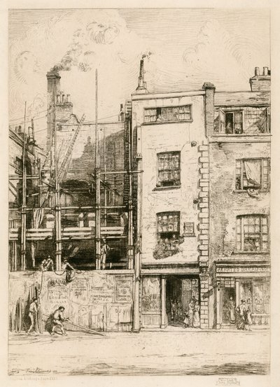 John Drydens House, i Fetter Lane av English School