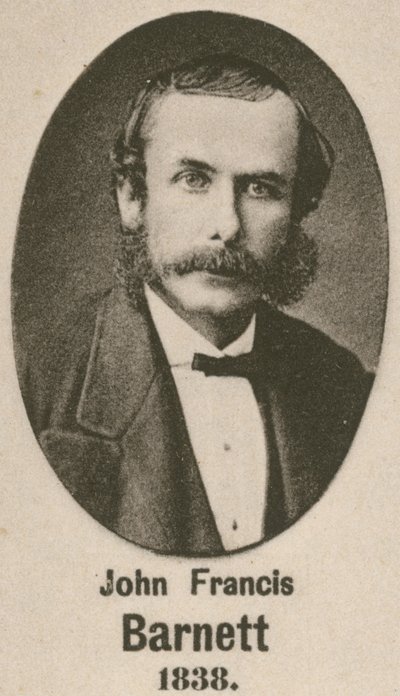 John Francis Barnett (gravyr) av English School