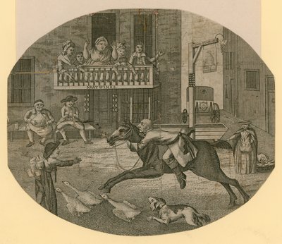 John Gilpin fra Cheapside, London, går lenger enn han hadde tenkt av English School