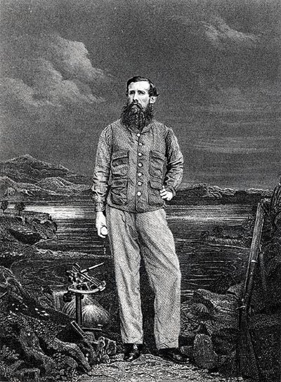 John Hanning Speke, frontispice for sin bok 