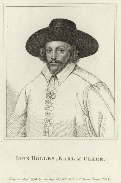 John Holles, jarl av Clare av English School