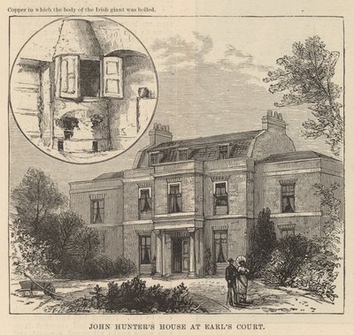 John Hunters hus ved Earls Court av English School