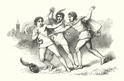 John Keats: Illustrasjon til Isabella (gravering) av English School