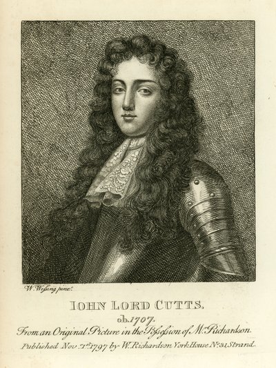 John Lord Cutts av English School