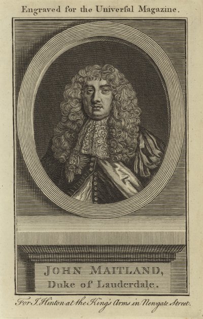 John Maitland, hertug av Lauderdale av English School