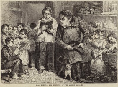 John Pounds, grunnleggeren av de fillete skolene av English School