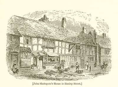 John Shakespeares hus i Henley Street av English School