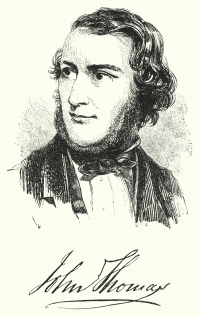 John Thomas, den kjente billedhuggeren og modelløren (gravering) av English School