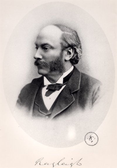 John William Strutt (1842-1919) 3. baron Rayleigh av English School