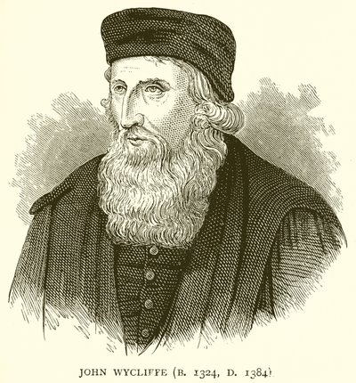 John Wycliffe (f. 1324, d. 1384) av English School