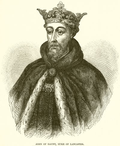 John of Gaunt, hertugen av Lancaster av English School