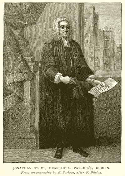 Jonathan Swift, dekan ved ST. Patrick