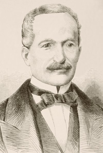 Jose Balta y Montero (litho) av English School