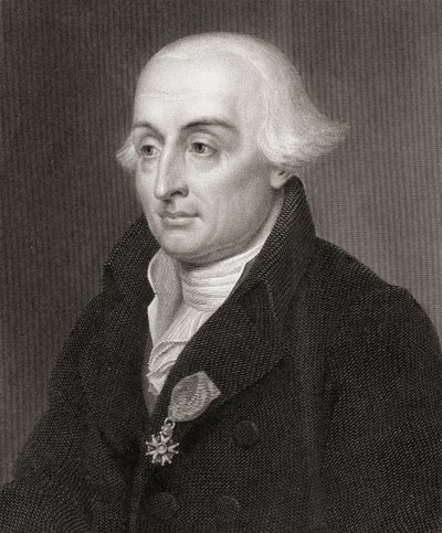 Joseph-Louis Lagrange, Comte de lEmpire (1736-1813) fra Gallery of Portraits, utgitt i 1833 av English School