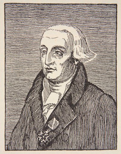 Joseph-Louis Lagrange, illustrasjon fra History of the French Nation, Sciences, Volumes I & II, av Gabriel Hanotaux (1853-1944), 1924 av English School