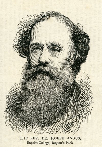 Joseph Angus (1816-1902) illustrasjon fra The Graphic 10. juli, 1875 av English School