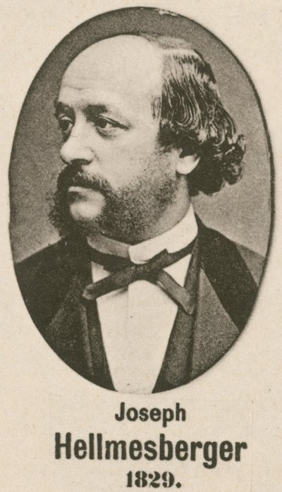 Joseph Hellmesberger (gravyr) av English School