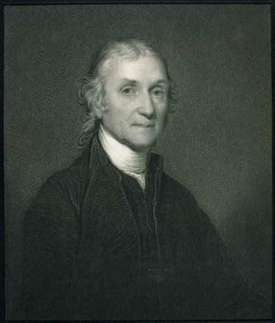 Joseph Priestley (1733-1804) fra The Gallery of Portraits, utgitt 1833 av English School