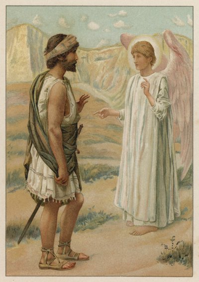 Josvas syn (kromolitho) av English School