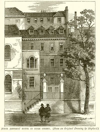 Dommer Jeffreys House i Duck Street av English School