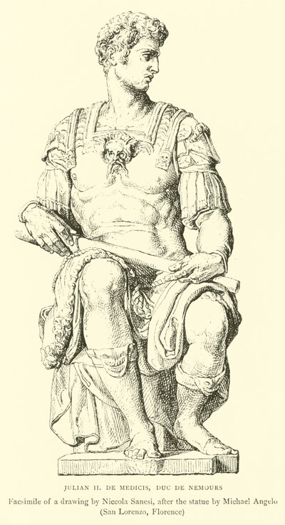 Julian II, De Medicis, Duc de Nemours av English School