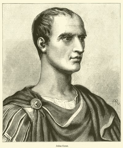 Julius Cæsar (gravering) av English School