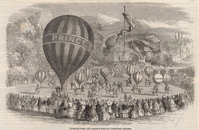 Ungdomsfest og ballongløp i Cremorne Gardens av English School