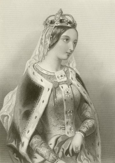 Katherine av Valois, dronning av kong Henry V av English School