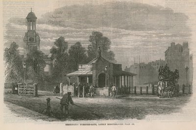 Kennington Turnpike Gate av English School