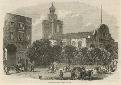 Kensington gamle sognekirke av English School