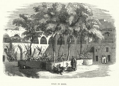 Khan i Sidon (gravering) av English School
