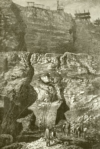 Kimberley diamantgruve, Sør-Afrika av English School