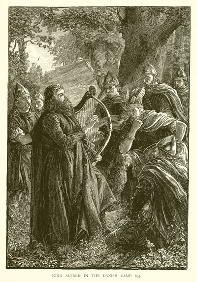 Kong Alfred i den danske leiren, 895 av English School