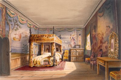 Rom King Charles, Cotehele House, ca. 1830-40, av English School