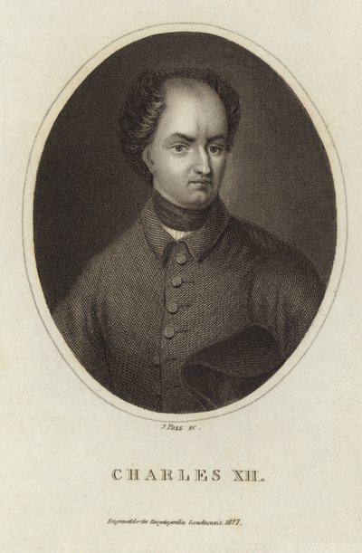 Kong Karl XII av Sverige av English School