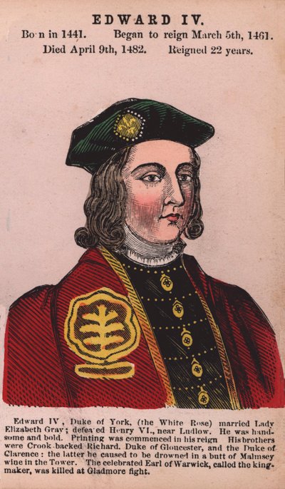 König Eduard IV. von English School