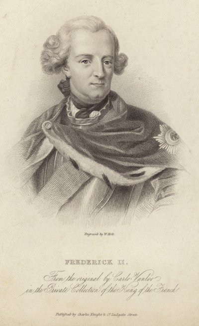 Kong Fredrik II av Preussen av English School