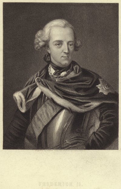 Kong Fredrik II av Preussen av English School