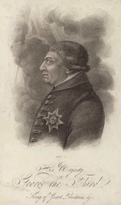 Kong George III av Storbritannia og Irland av English School